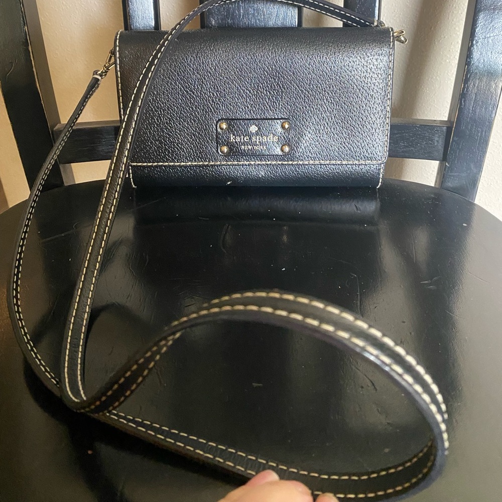Black Kate spade crossbody